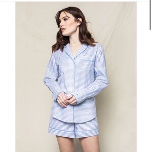 Petite Plume women’s 2 piece pajama set size S!